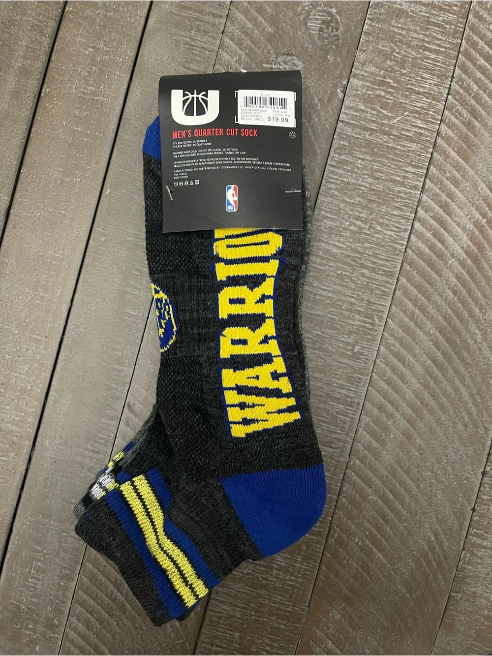 NBA official warriors